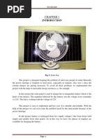 solar fan