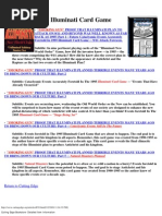 Download Illuminati Card Came by madproducer SN13068029 doc pdf