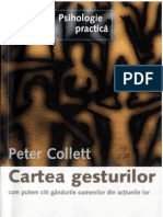 Cartea Gesturilor - Peter Collet