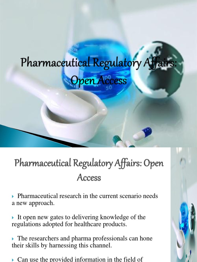 Journal of Pharmaceutical Regulatory Affairs PDF Pharmacology