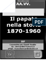 AA Vv Il Papato Nella Storia 1870 1960