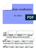 Australian Roadtrains: by Edson