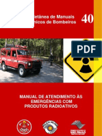 Manual técnico bombeiros produtos radioativos