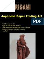 Japanese Paper Folding Art