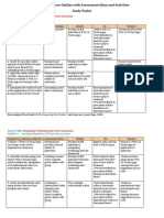 Course Outline With Assessment Ideas and Activities Form 6.3