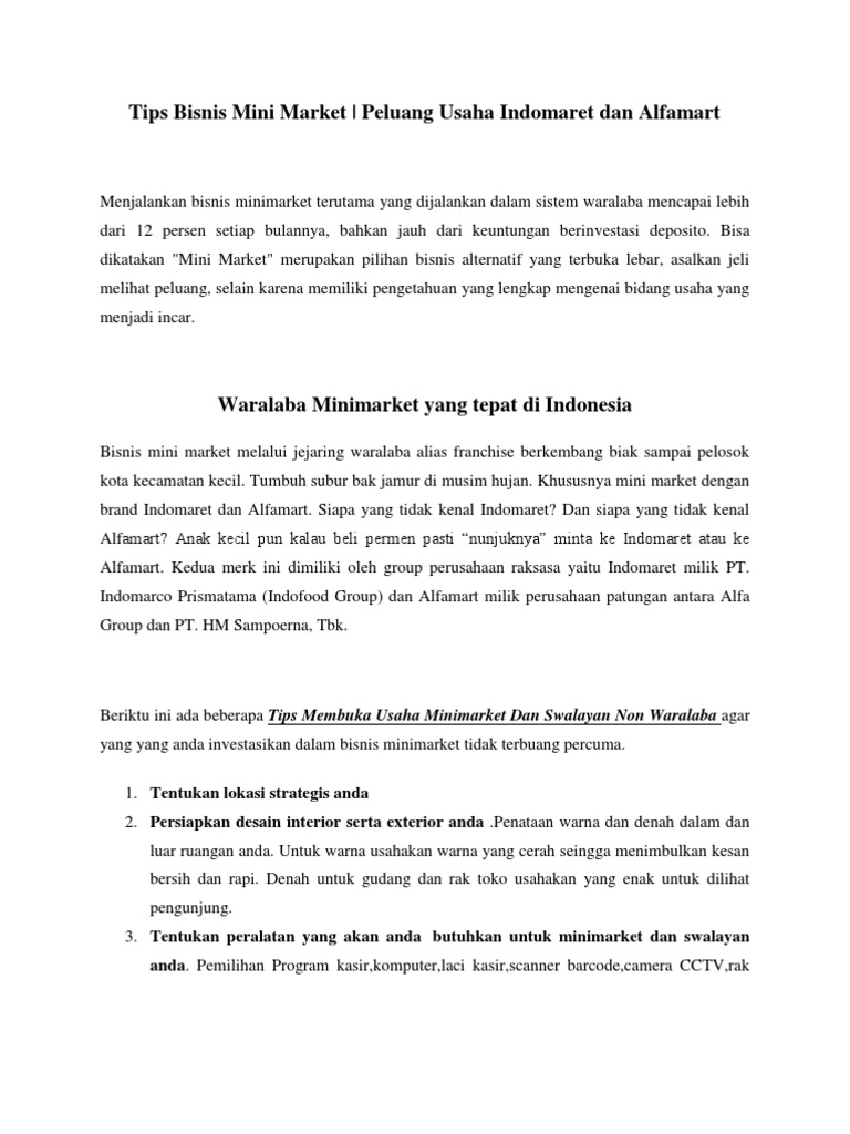 Contoh Surat Lamaran Kerja Di Gudang Alfamart - Berbagi ...