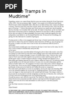 Two Tramps In Mud Time Analysis
