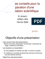 Presentation Scientifique