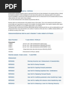 BAdd-Ins Used in Standard T-Codes Related To SD Module