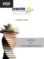 Aula 1 - Epidemiologia Enfermagem Do Trabalho