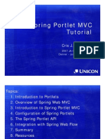 Spring Portlet MVC Tutorial Overview