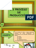 2.3 Proceso de Produccion