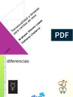 Transexualidad y Terapias Para Cambio de Sexo