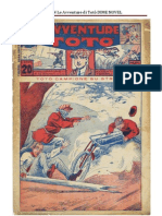 Cover and Back Cover of Italian Dime Novel Le Avventure Di Totò.