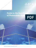 Guide To The Installation of Photovoltaic Systems