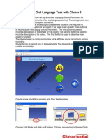 Scaffolding An Oral Language Task With Clicker 5