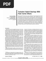 Download Turbulent Hybrid Bearings With Fluid Inertia Effects by allwl2006 SN13074283 doc pdf