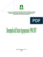 Desempeño Sector Agropecuario 1998-2007