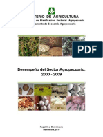 Desempeño Sector Agropecuario 2000-2009
