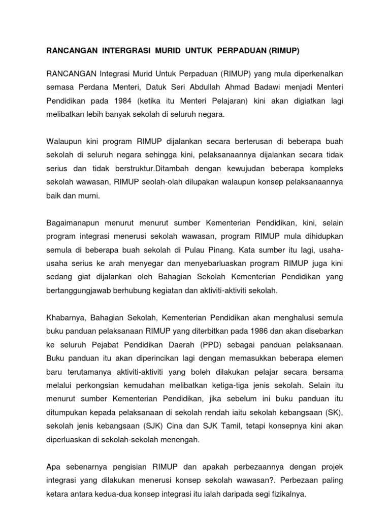 Rimup | PDF