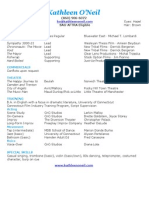 2012 Resume Kathleen Oneil G PDF