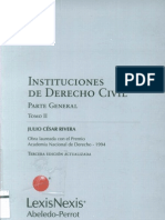 Instituciones de Derecho Civil parte general TOMO II - Julio César Rivera 2