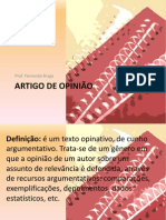 Artigo de Opinião