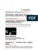 Nota de prensa CAST expo Jaime Serra INFOGRAFÍAS