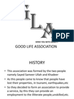 Good Life Association: Serve You With Quality