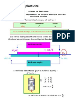 Les Critères de Plasticité PDF