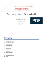 Download Starting a Hedge Fund in 2009 by Hedge Fund Lawyer SN13076922 doc pdf