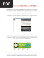 Download WhatsApp Para Pc Con Emulador de Andoid 212 by JOSE-C SN130770489 doc pdf
