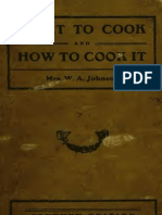 What To Cook, How To Cook