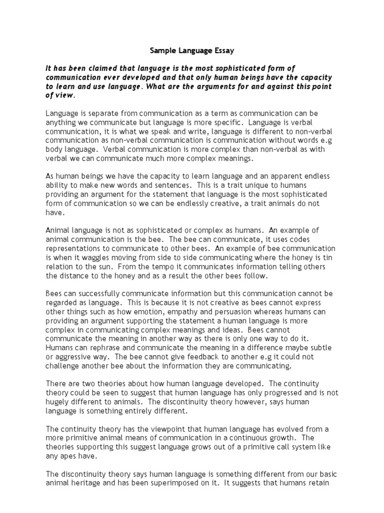 What will happen if other animals are not able to communicate picture