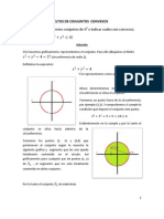 Ejercicios Resueltos de Conjuntos Convexos