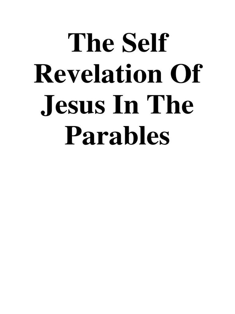 Parables Of Jesus Pdf Parables Of Jesus Repentance