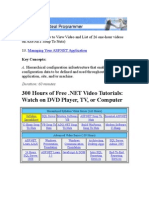 ASPNET Video 13 Managing ASPNET Application
