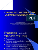 Cirugia No Obstetrica en Pac Embarazada