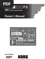 Korg EMX-1 Manual