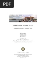 Download Ninth Avenue Terminal Solar Feasibility Report by charisma25 SN13078736 doc pdf