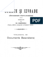 Surete Si Izvoade - Vol 09 (1437-1816) (Basarabene)