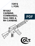Colt M16A2 Carbine, Commando, 9mm SMG & M4 Carbine