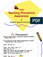 Teaching Phonemics Awareness
