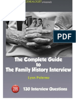 The Complete Guide To The Family History Interview