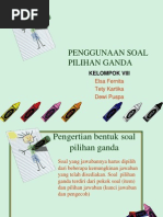 Download Penggunaan Soal Pilihan Ganda by Elsa Fernita Manullang SN130797539 doc pdf