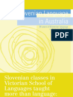 10.10. Slovenian Language in Australia