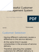 Successful Customer Management System: Click To Edit Master Subtitle Style