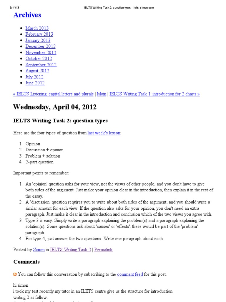 Ielts reading question type image