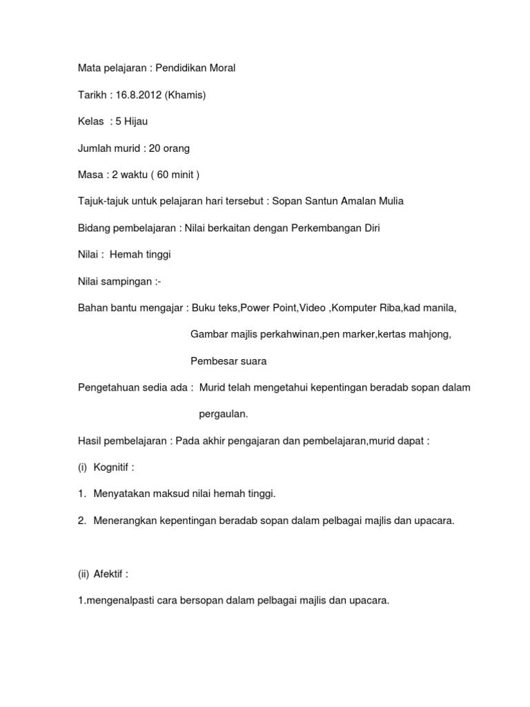 Done Rph Lik Moral Pdf