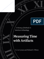 Lyman O Brian Measuring Time With Artifacts A History of Methods in American Archaeology